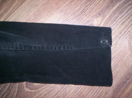 Nosene menčestrové sako - s,m, s