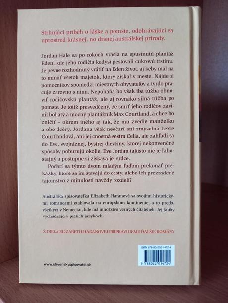 Slnko nad edenom - elizabeth haranová, z r. 2009,