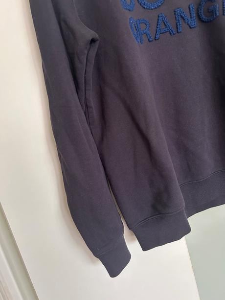 Modrá mikina boss orange, hugo boss,s