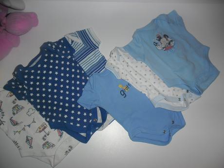 6x bodynka 50-56, 50