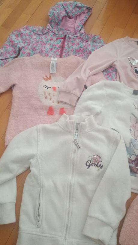 Dievčenský mix mikiny, 122–134