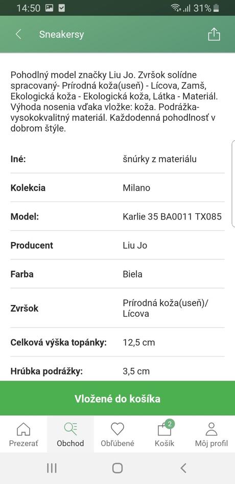 Liu jo tenisky, liu jo,36