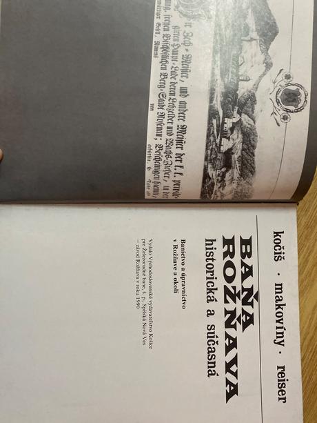 Kniha- baňa rožňava historická a súčasná, 