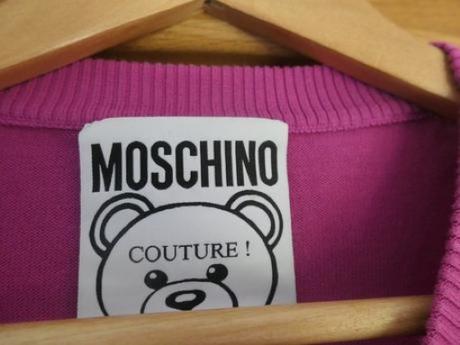 Love moschno bear original luxusny sveter m/l, moschino,m