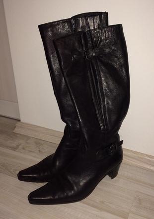 Kožené čižmy cosmo, 40