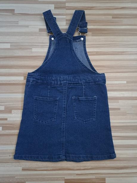 Riflové šaty na traky 122, sinsay,122