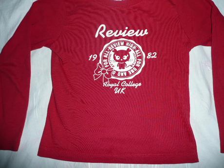 Tricko s dlhym rukavom, h&m,116