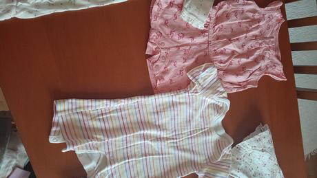 Balík oblečenia 6-9m+ponožky čiapky, 