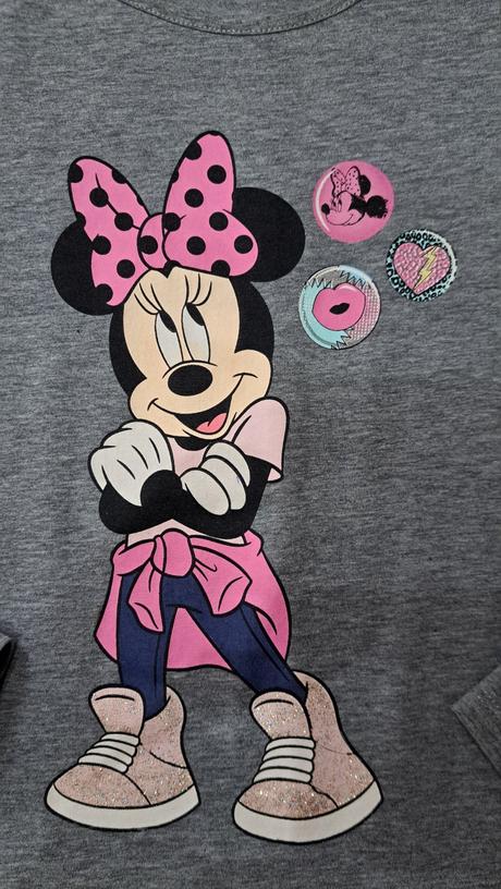 Šaty s minnie, h&m,128