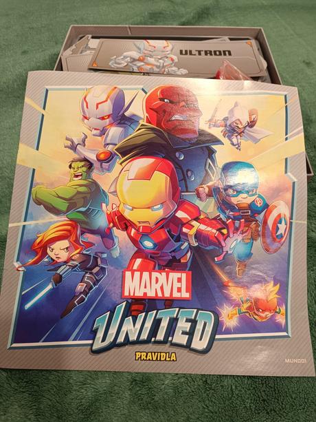 Marvel united spoločenská hra, 