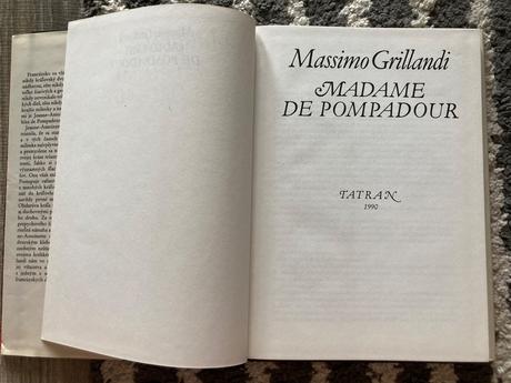 Madame de pompadour-prvé vyd.1990,