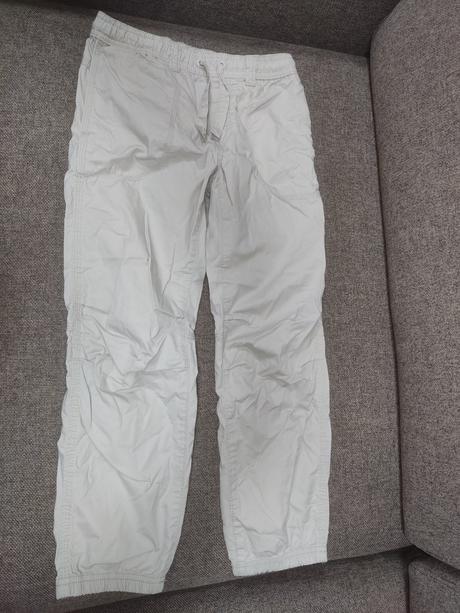 Plátené nohavice, h&m,128