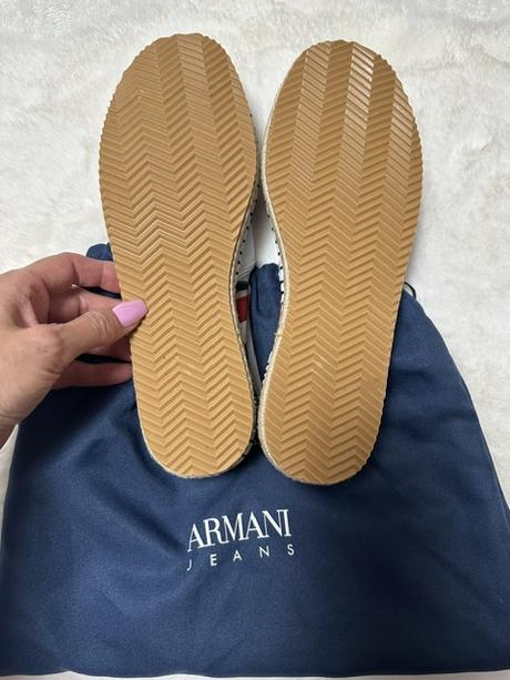 Námornícke espadrilky zn. armani jeans originál, armani,40