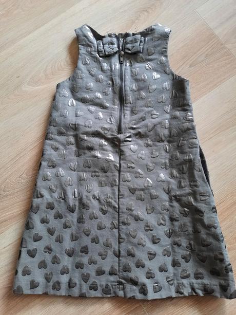 Srdiečkové šaty, h&m,116