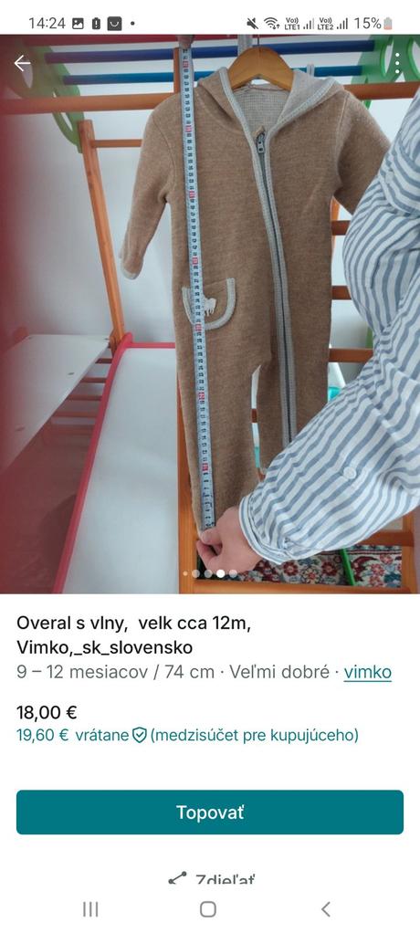 Overal s vlny vilko, 80