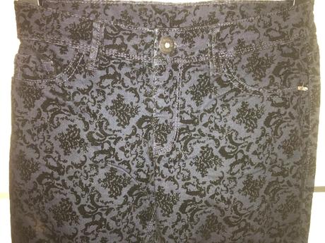 Reliéfne nohavice, c&a,34