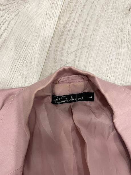 Elegantné ružové sako, l