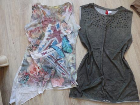 Predlžené tričká s/m 2eu/ks, s