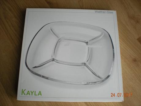 5-dielny tanier kayla orange, 