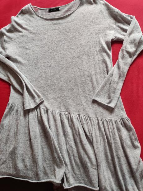 Dámske šaty, predĺžený sveter, reserved,l