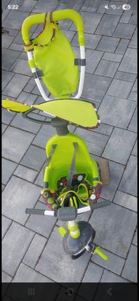 Fisher price smart trike 320 charisma 4v1 zelená, 