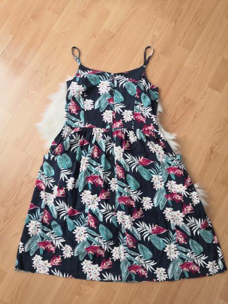 Letné kvetované šaty, esmara,s