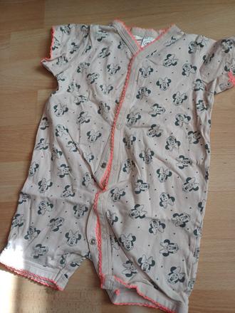 Letné bavlnené pyžamko v.74/ 6-9mesiacov, h&m,74