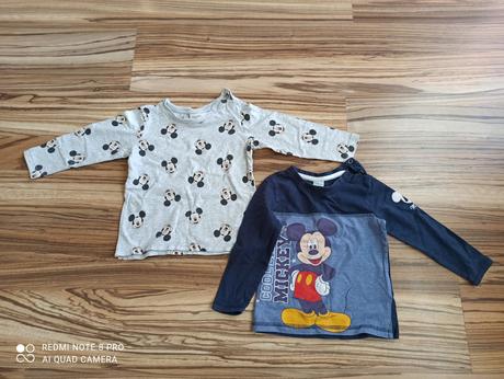 Chlapčenské tričká mickey dr 2ks, disney,86