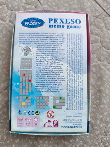 Drevené pexeso frozen, 