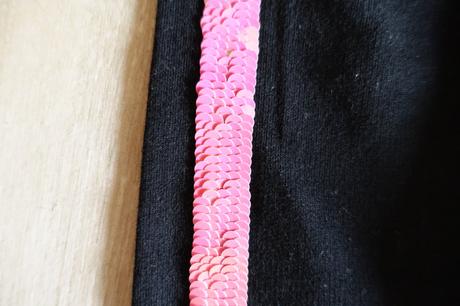 Legíny s flitrami, h&m,128