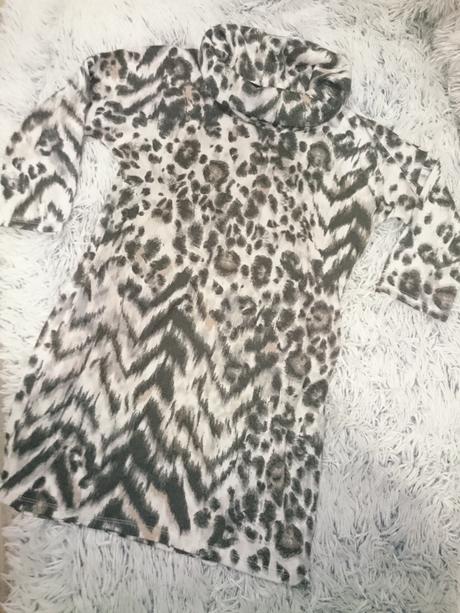 Teply rolak s tigrim vzorom, f&f,xs