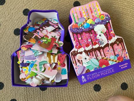 Puzzle narodeninová oslava od 3 rokov,