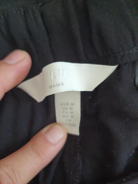 Tehotenské nohavice na leto, h&m,m