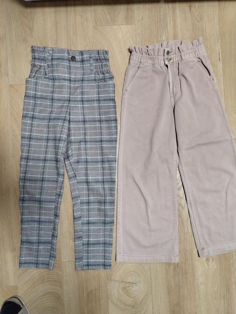 Riflove+ elegantne nohavice cena spolu, h&m,134