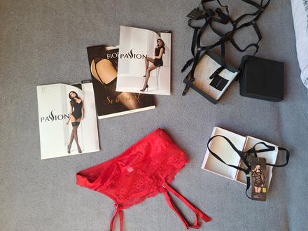 Podvazkové pančuchy, m / s