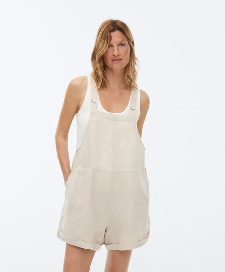 Skvelý ľanový overal značky oysho, s