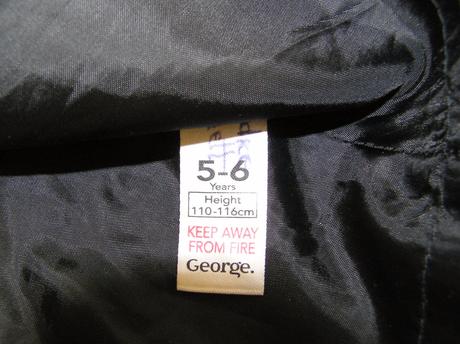 Kabátik čierny, george,116