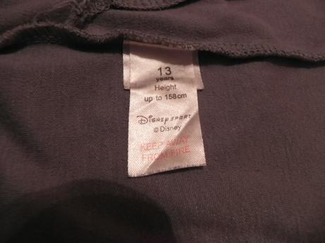 Mikina s kapucňou, krátky rukáv, disney,158