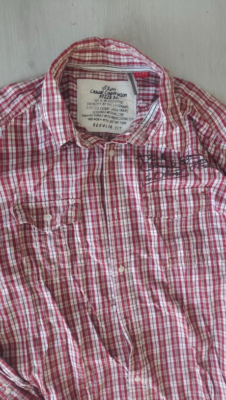 Ako nové značk.košele z rakúska , v.xl,cena iba 4e, xl