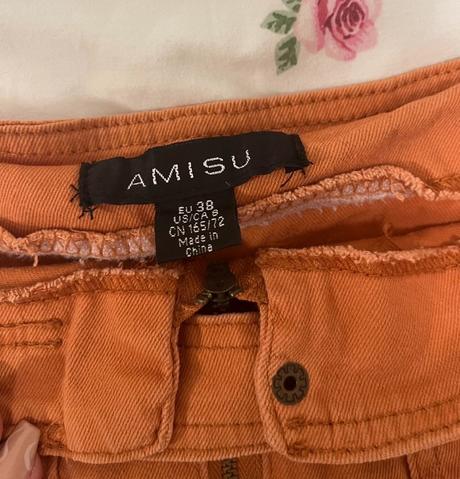 Riflová sukňa amisu, amisu,m