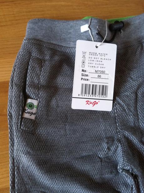 Dojčenské a detské chlapčenské tepláky., kugo,80 / 86 / 92