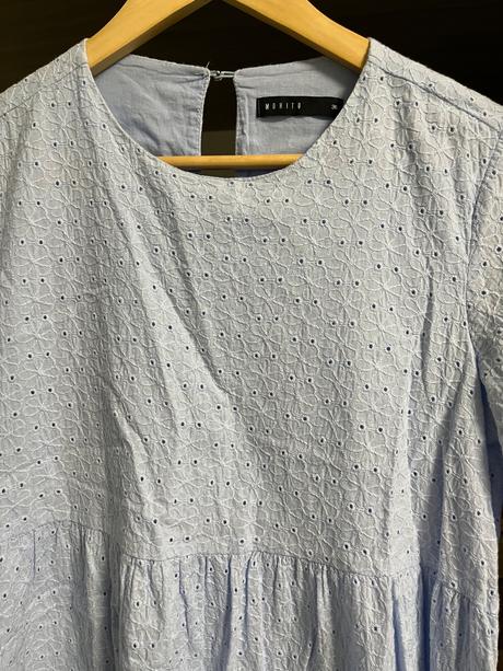 Modré madeira šaty, mohito,s