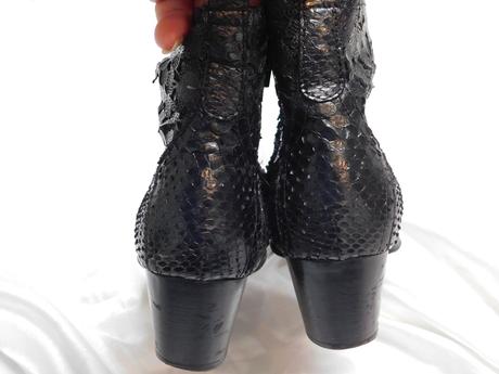 Luxusne damske glamurne kozačky, 36