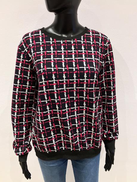 Dámska vzorovaná mikina, l