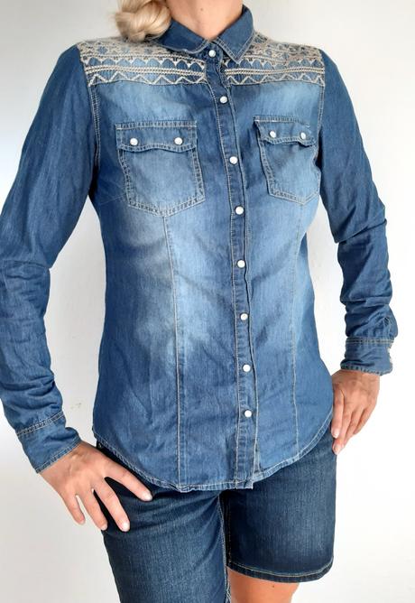 Rifľová košeľa, s