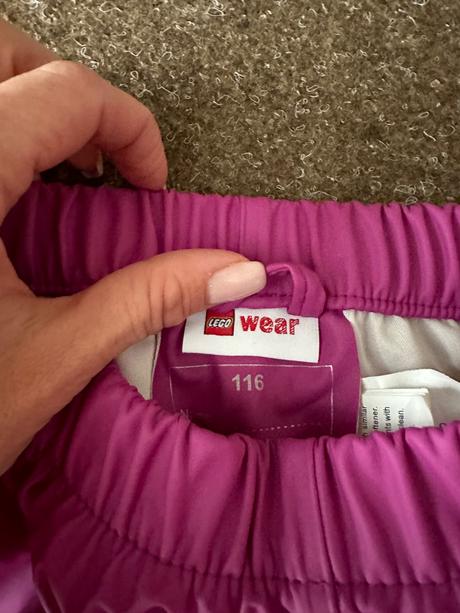 Nepremokave nohavice, lego,116