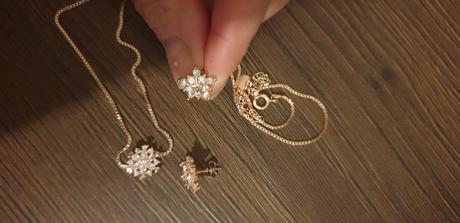 Set mincove striebro 925,