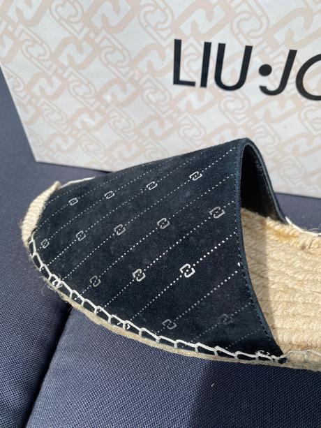 Kožené semišové espadrillky liu jo, liu jo,38