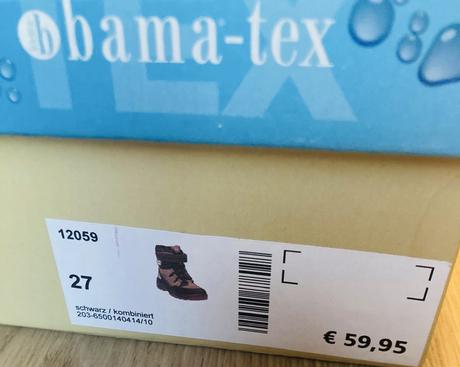 Zimné topánky bama-tex, vd 17cm, bama,27