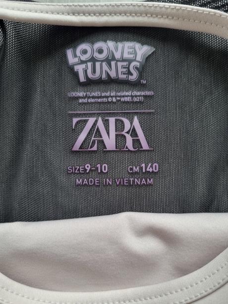Športový top tweety, zara,140